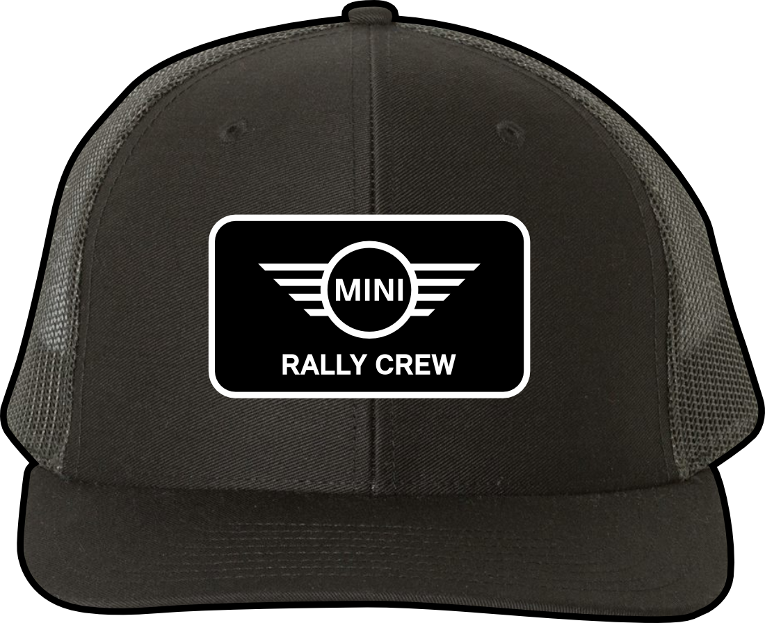 MINI MotorTober – Black Patch Rally Crew Hat