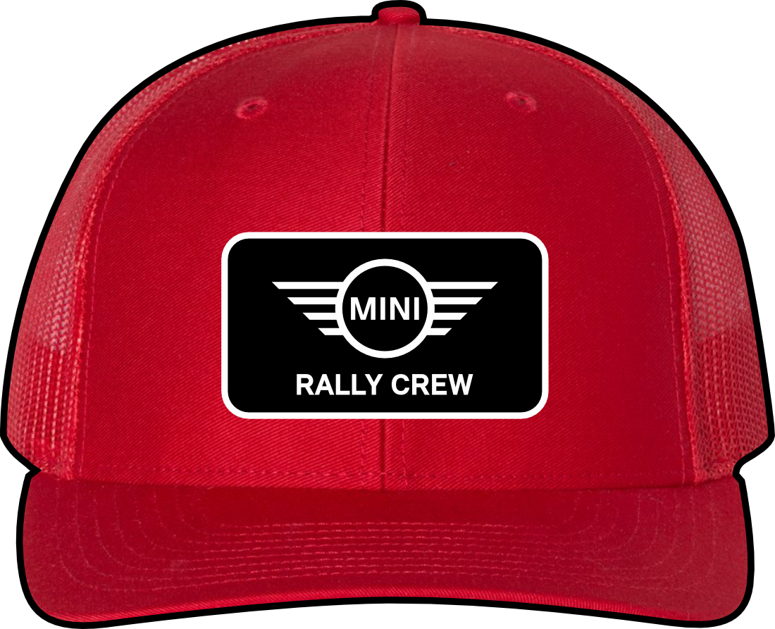 MINI MotorTober – Black Patch Rally Crew Hat - Image 2